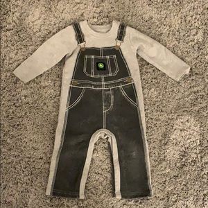 John Deere “overalls” bodysuit